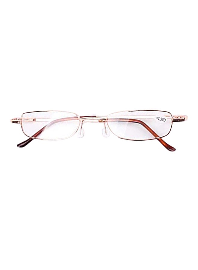 Generic - unisex Folding Rectangle Reading Glasses With Pencil Case - Image 1