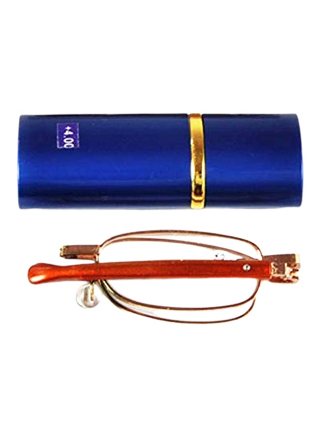Foldable Rectangular Frames Reading Glasses - Image 2