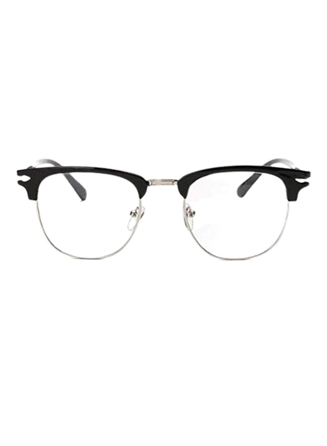 نظارة قراءة عاكسة ومسطحة وبإطار مربع unisex - Image 1