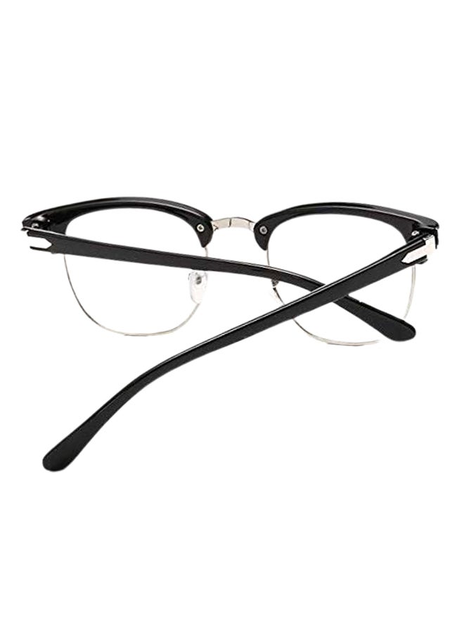 نظارة قراءة عاكسة ومسطحة وبإطار مربع unisex - Image 2