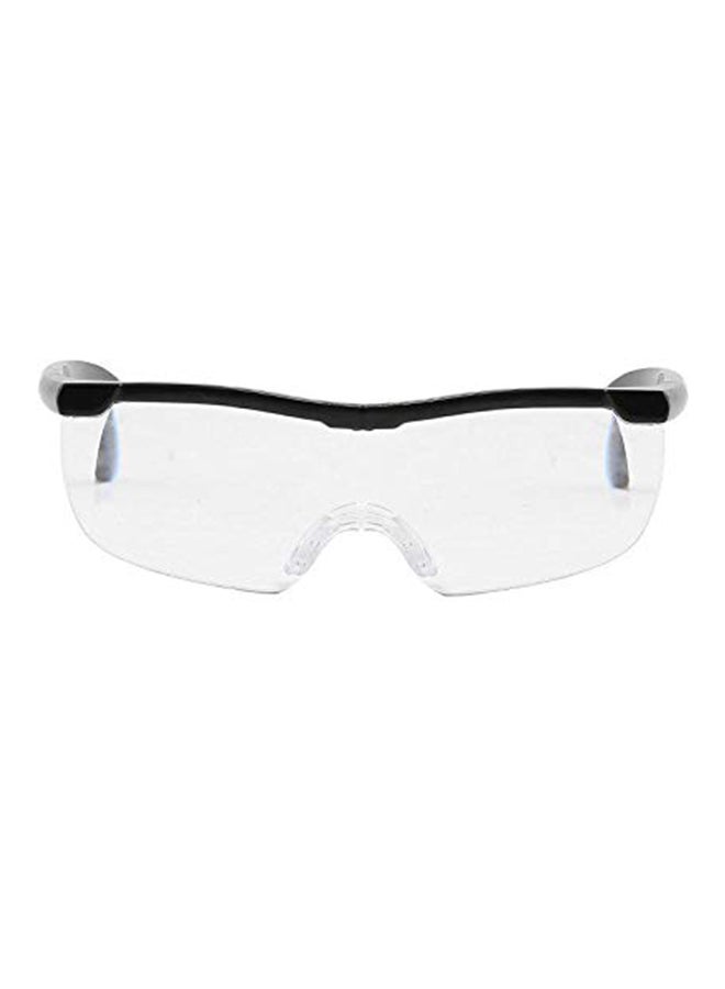 unisex Semi-Rimless Magnified Reading Glasses - Image 1