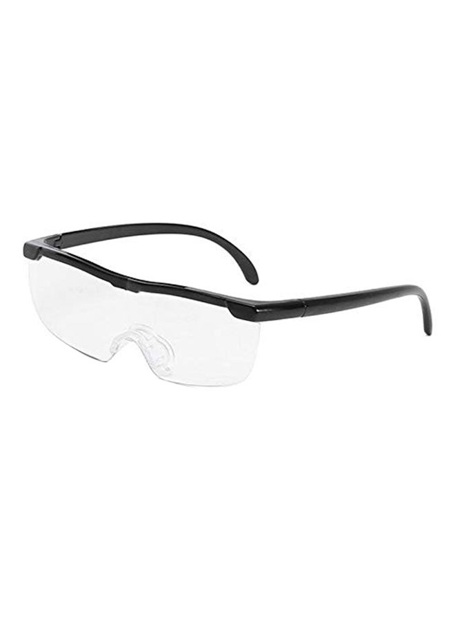 unisex Semi-Rimless Magnified Reading Glasses - Image 2