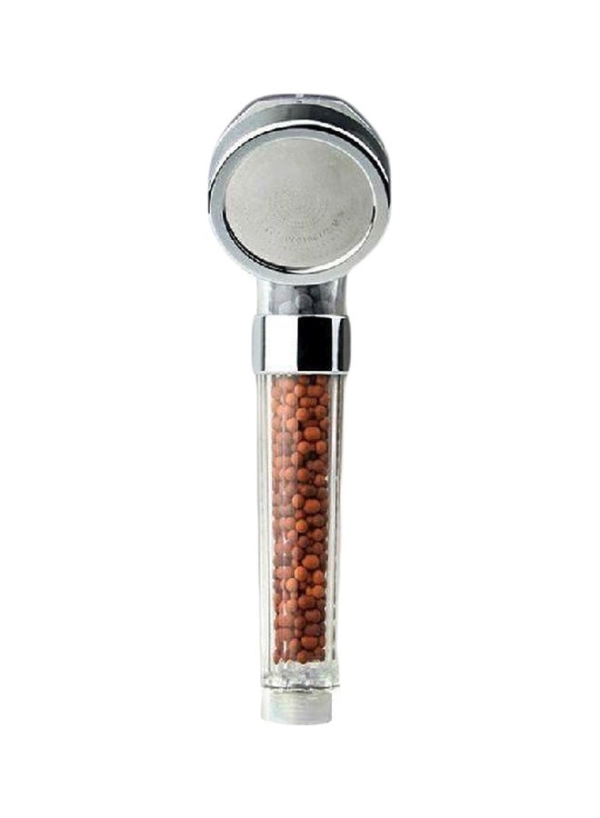 Spa Energy Shower Handle Clear/Silver