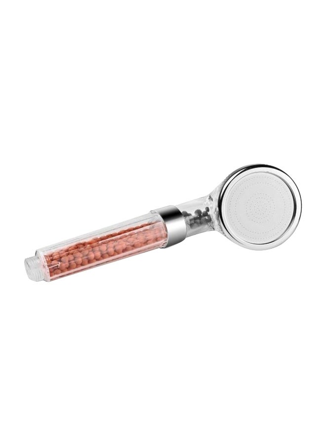 Anion Shower Head Clear/Silver