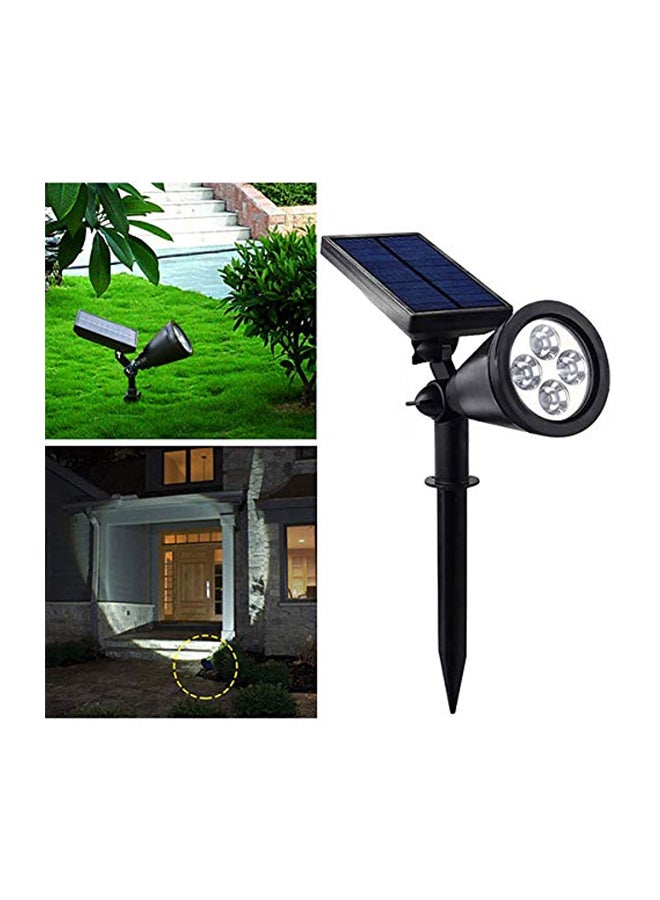 Generic 4-Piece Solar Spot Light Set Black - Image 3