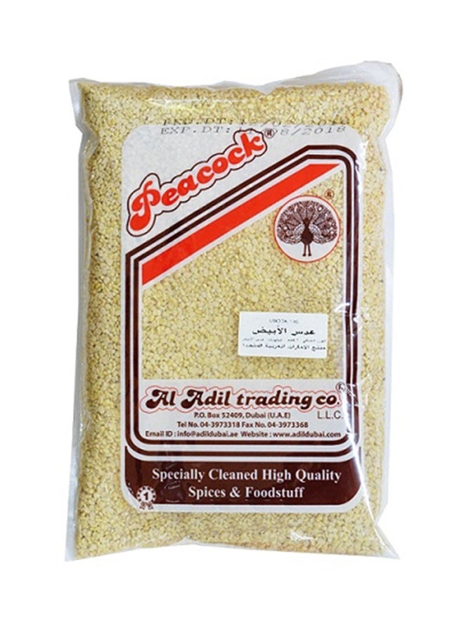 Peacock Urad Dal Split White Lentil 1kg 