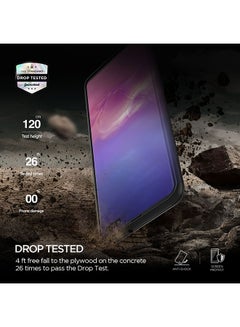 VRS Design Damda High Pro Shield Case Cover For Samsung Galaxy S10 PLUS Black Marble  - Image 2