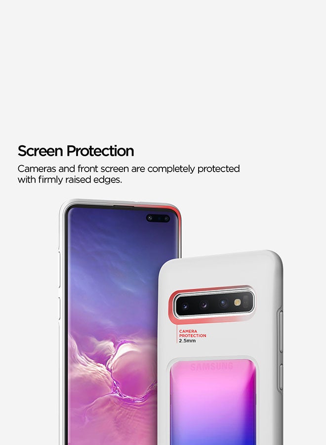 VRS Design - Damda High Pro Shield Case Cover For Samsung Galaxy S10 Plus Pink Blue - Image 1