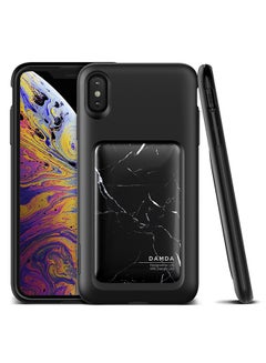 VRS Design Damda High Pro Shield Case Cover For Apple iPhone XS Max Black Marble  - Image 5