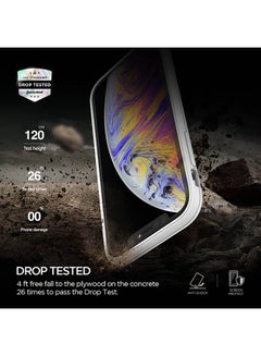 VRS Design Damda High Pro Shield Case Cover For Apple iPhone XS Max White Marble  - Image 2