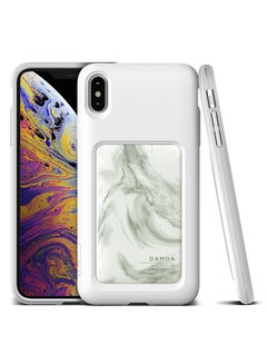 VRS Design Damda High Pro Shield Case Cover For Apple iPhone XS Max White Marble  - Image 5