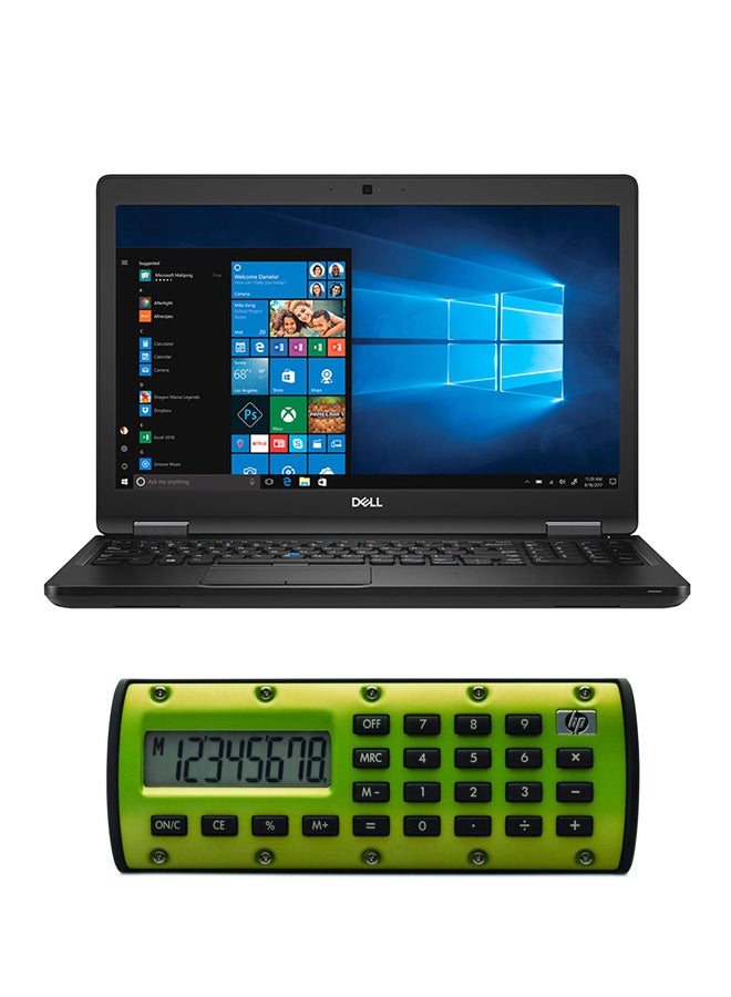 DELL Latitude 5590 Laptop With 15.6-Inch Display, Intel Core i5 Processor/4GB RAM/500GB HDD/Intel UHD Graphics 620 With Calculator Black - Image 1