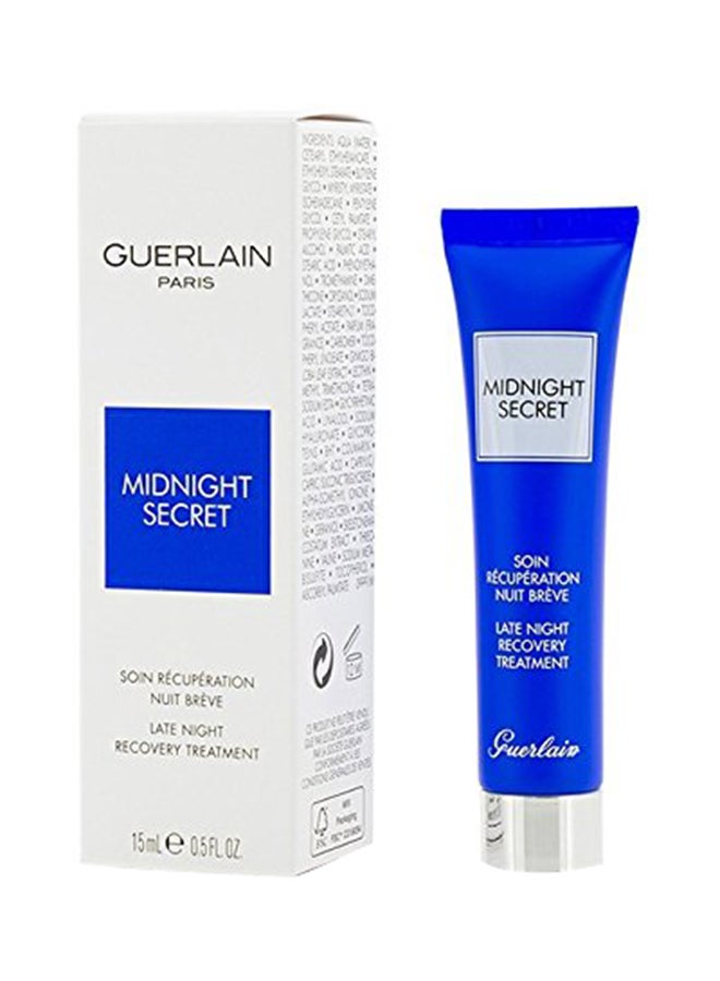 Guerlain Midnight Secret Late Night Recovery Treatment Cream Blue 15ml