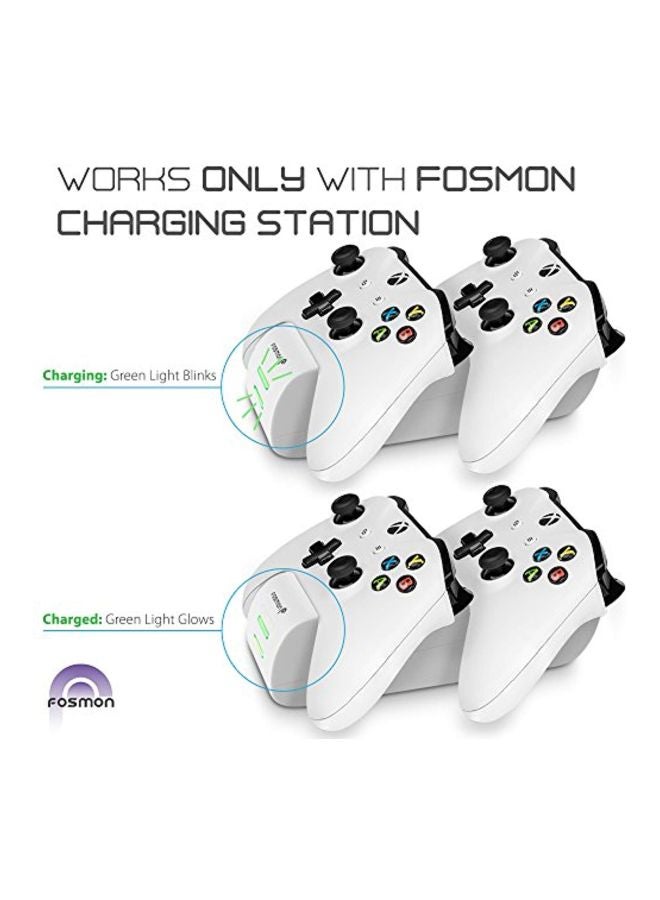Fosmon Dual Slot Controller Charger For Xbox One/One X/One S - Wireless  - Image 4
