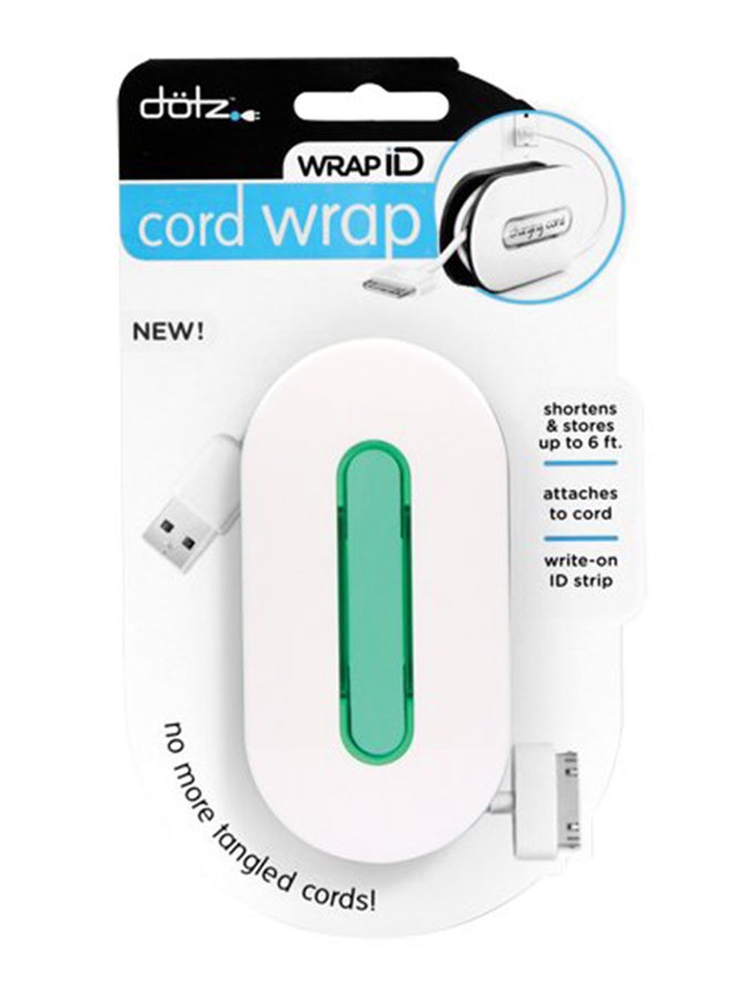 Dotz WrapID USB Charging Cord Green - Image 2