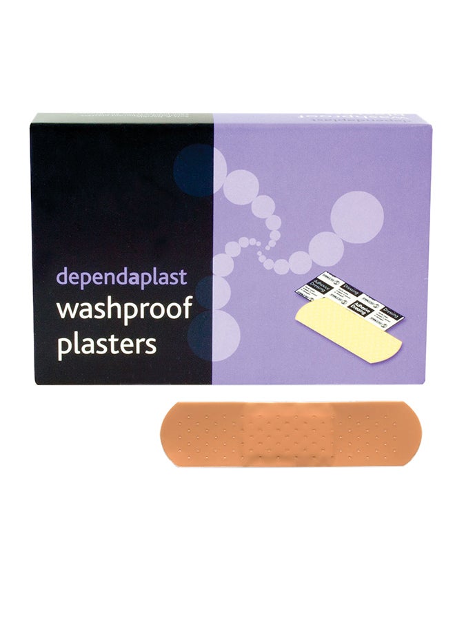 Dependaplast Washproof Plasters, Box Of 100