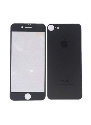 Front And Back Plating Tempered Glass For Apple iPhone 7 Black/Clear - v1566311496/N29126280A_1
