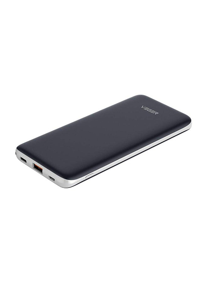 فيجير باور بنك محمول للهواتف المحمولة 25000.0 mAh أسود/فضي  - Image 1