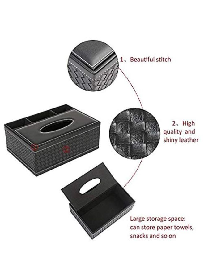 Generic - Rectangular Car Tissue Box Holder Case - Image 1