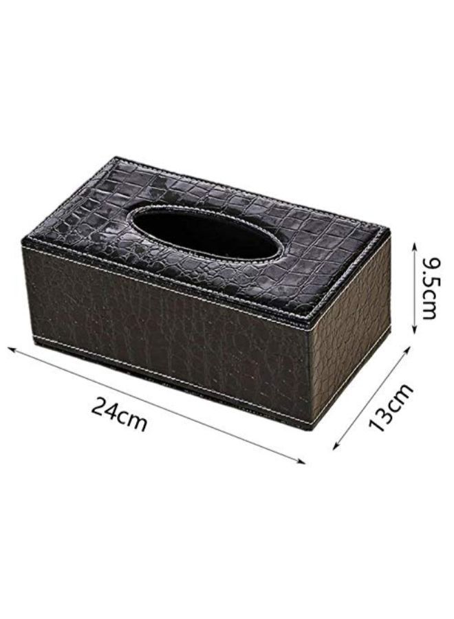 Rectangular Car Tissue Box Holder Case - Image 3