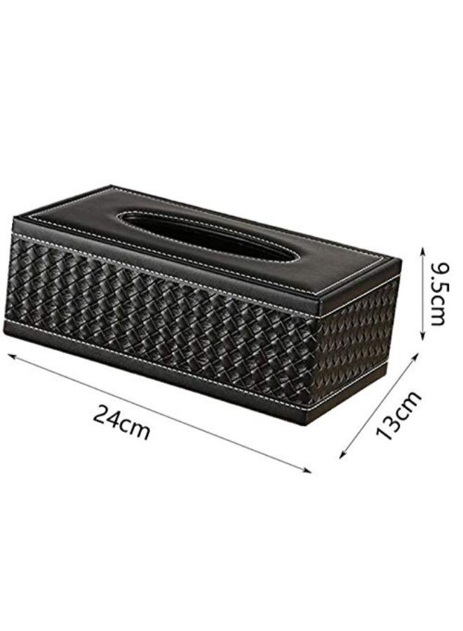 Rectangular Car Tissue Box Holder Case - Image 3