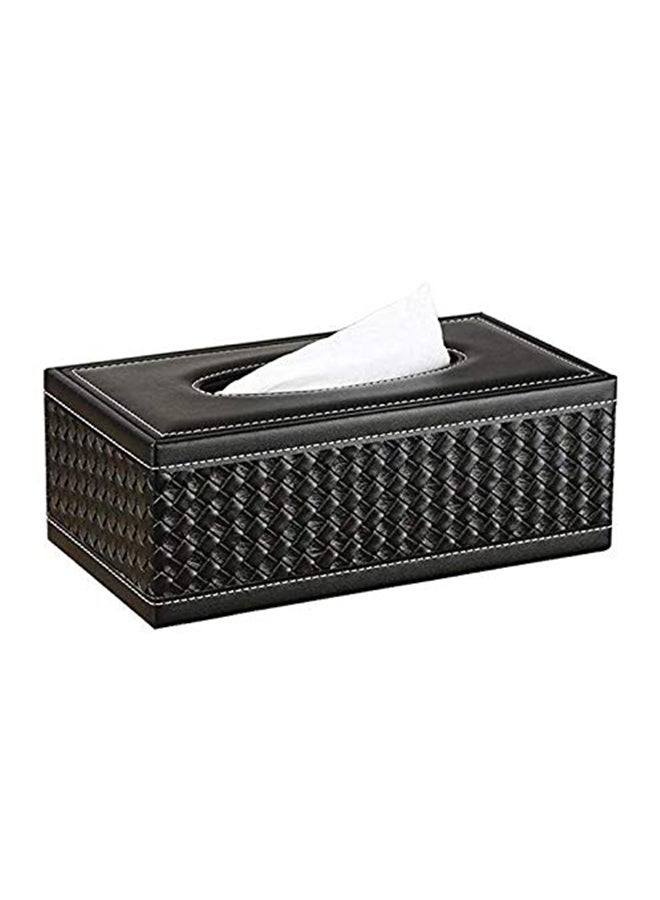 Rectangular Car Tissue Box Holder Case - Image 1