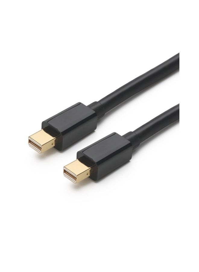 Thunderbolt Mini DisplayPort DP To Mini Display Port Conversion Cable Black