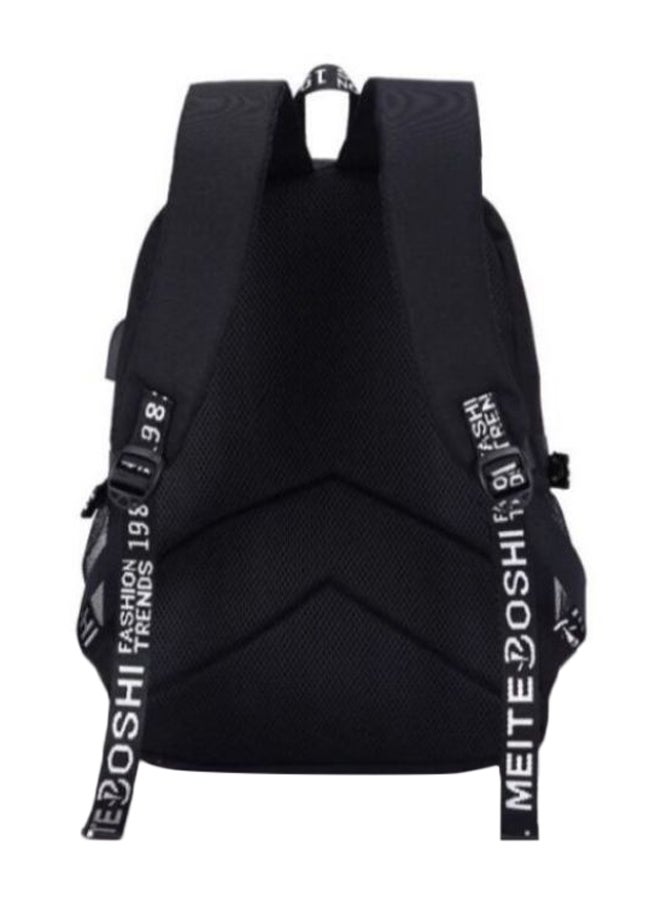 FORTNITE School Backpack With USB Charging Port Blue/White  - Image 2