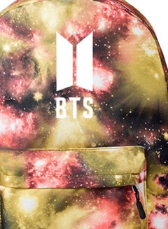 BTS Bangtan Printed School Backpack Multicolour  - Image 2