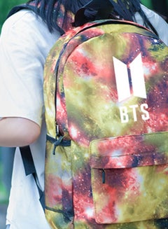 BTS Bangtan Printed School Backpack Multicolour  - Image 3