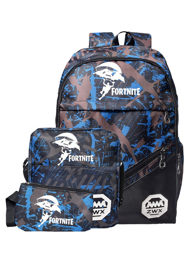 Bangtan Boys 3-Piece Fortnite Series Backpack Set Multicolour  - Image 1