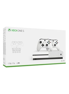 Xbox One S 1TB Console With 2 Controllers