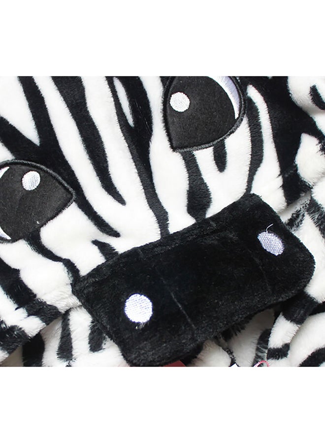 Zebra Shaped Long Sleeve Pajamas Set Multicolour - Image 3