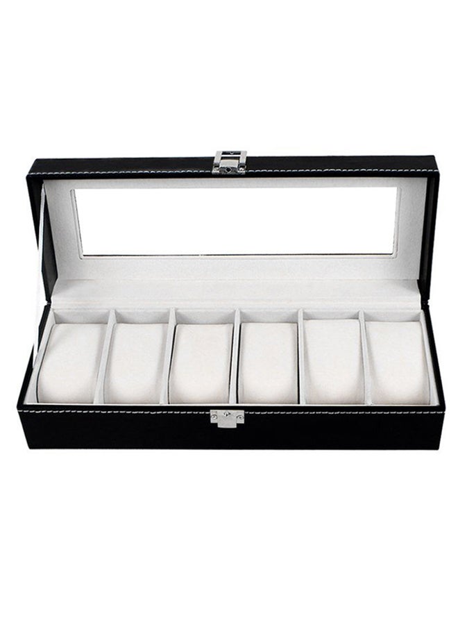 LESHP 6-Grid Wrist Watches Gift Case ZG507800 - Image 1