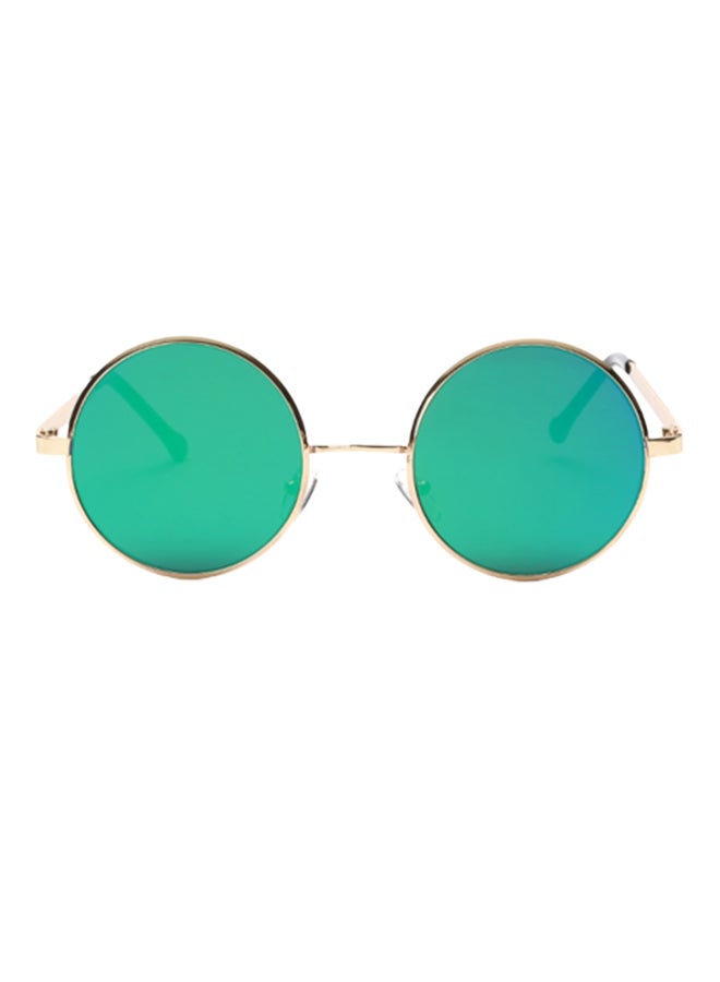 Metal Flat Filters Round Circular Sunglasses