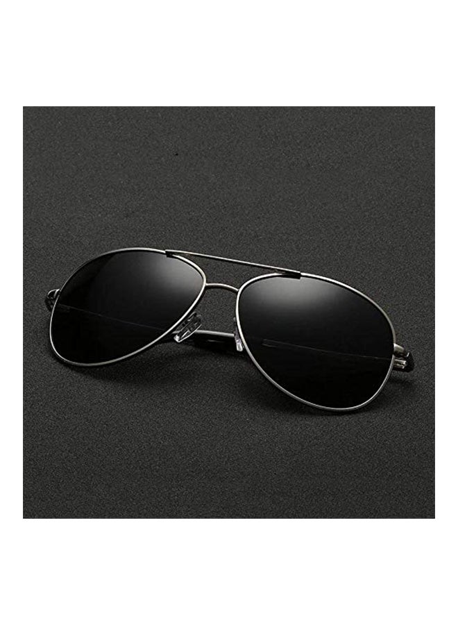 Fashion Polarized Aviator Frame Sunglasses - Lens Size: 51 mm - Image 2