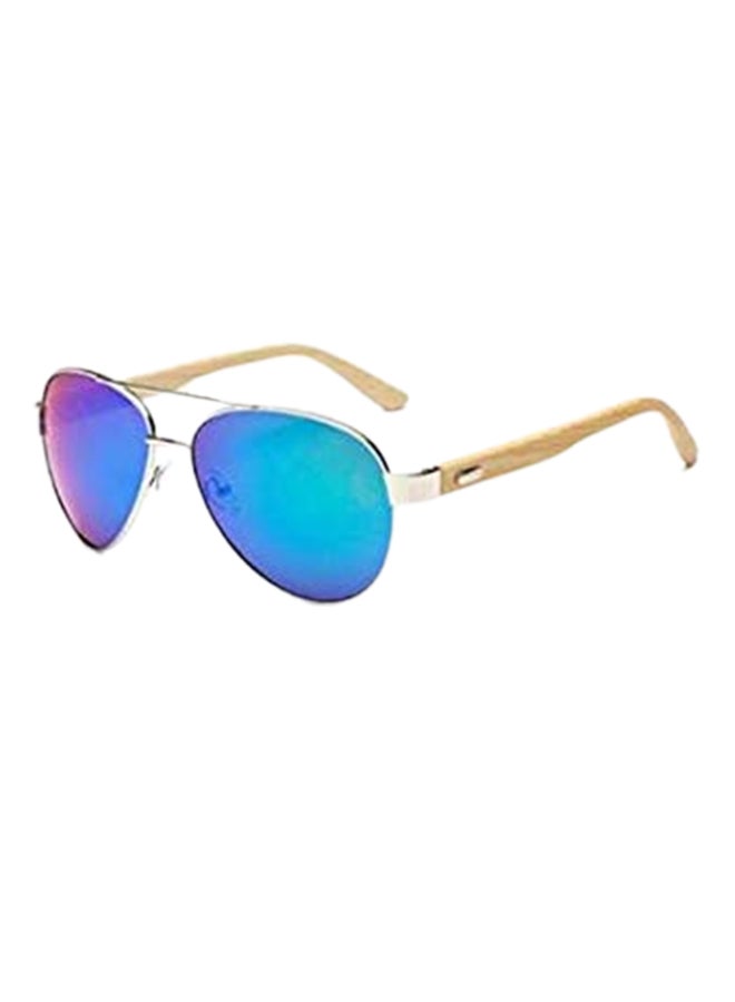 Fashion Polarized Aviator Frame Sunglasses
