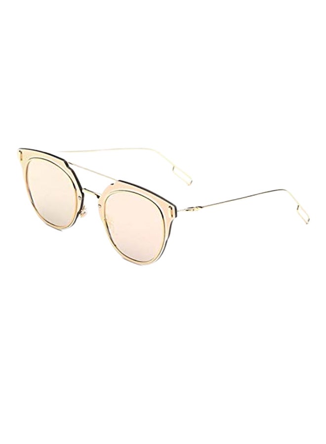 Fashion Polarized Pilot Frame Sunglasses