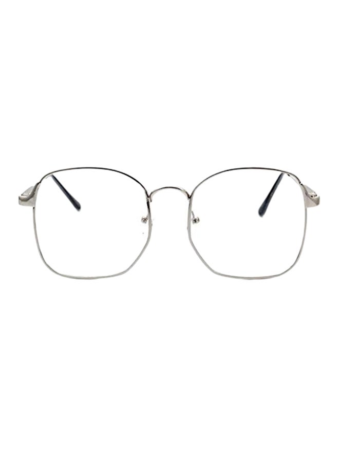 unisex Oversized Angular Eyeglasses