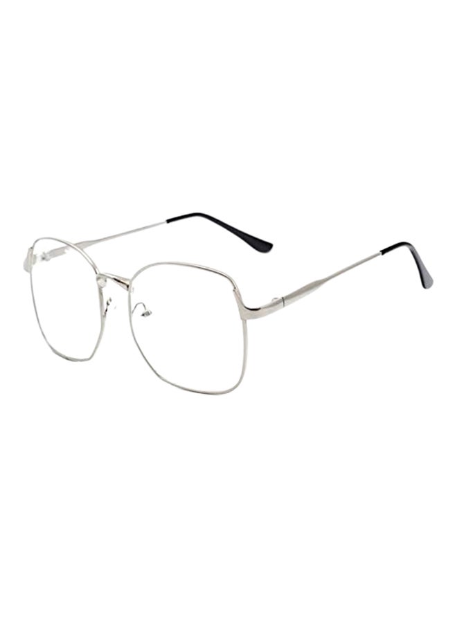 unisex Oversized Angular Eyeglasses