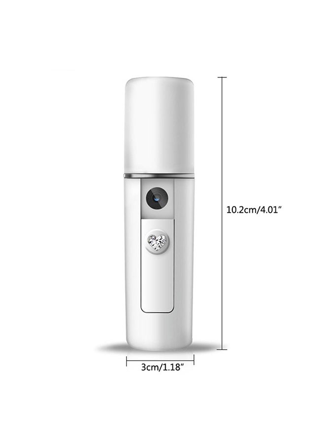 Generic Usb Rechargeable Portable Nano Sprayer Without Makeup White  - Image 2