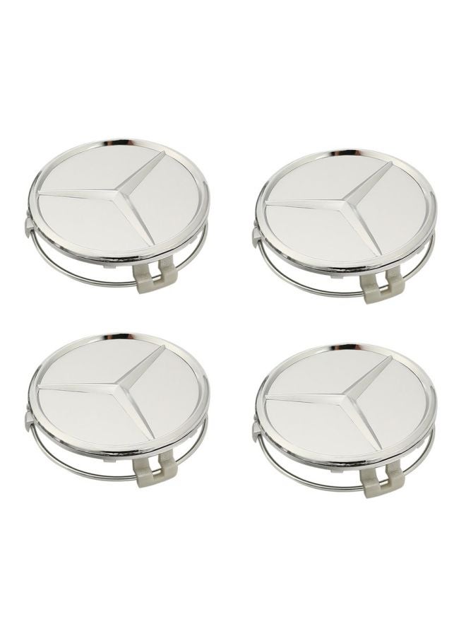 4-Piece Mercedes Benz Car Emblem - Image 3