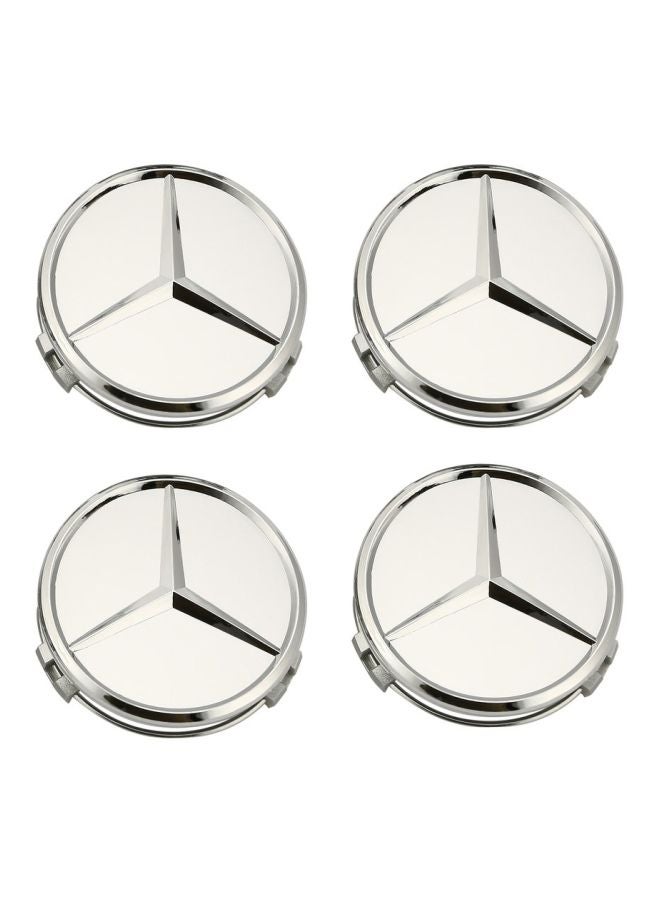 4-Piece Mercedes Benz Car Emblem - Image 4