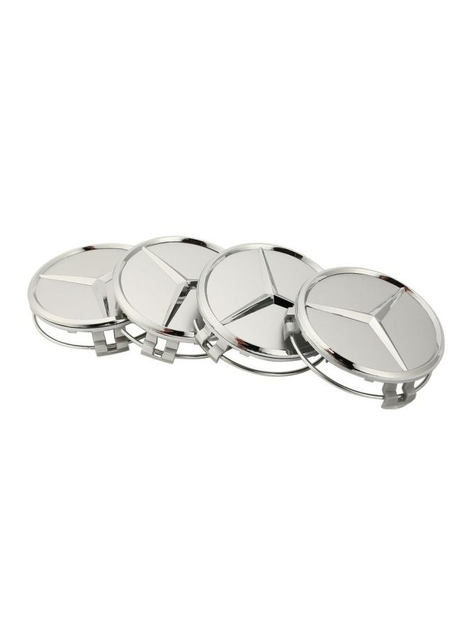 4-Piece Mercedes Benz Car Emblem - Image 5