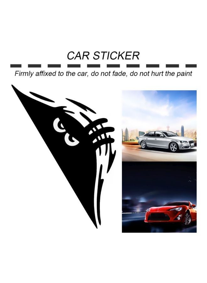 Car Window Funny Peeking Monster Sticker - Image 3