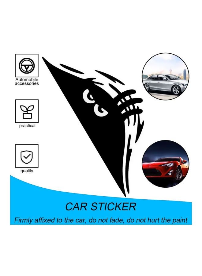 Car Window Funny Peeking Monster Sticker - Image 5