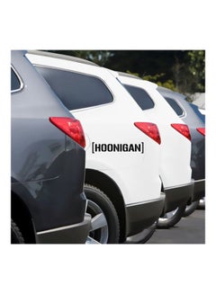 Generic Hoonigan Letter Printed Car Sticker  - Image 5