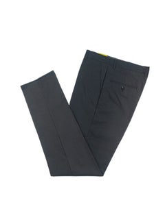 Generic Solid Formal Pants With Side Pockets Grey  - Image 2