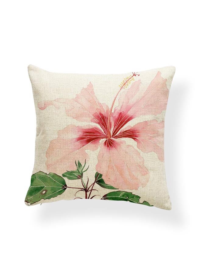 Printed Decorative Cushion Cover Multicolour 45x45cm