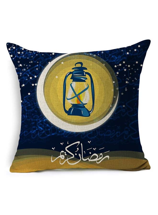 غطاء وسادة للزينة بطبعة متعدد الألوان 45x45سم